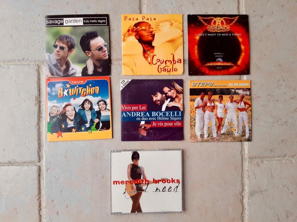 Lot de 7 CD, Enlèvement ou Envoi, Utilisé