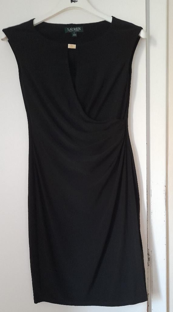 zwart kleedje van lauren ralph mt 2 (S-M), Kleding | Dames, Ophalen of Verzenden, Zwart
