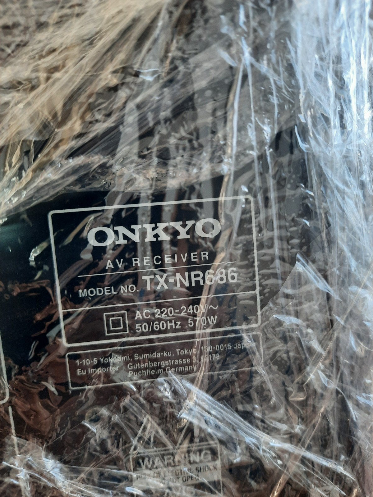 Onkyo Tx-nr686, Audio, Tv en Foto, Versterkers en Ontvangers, Ophalen, Gebruikt, 120 watt of meer, Onkyo