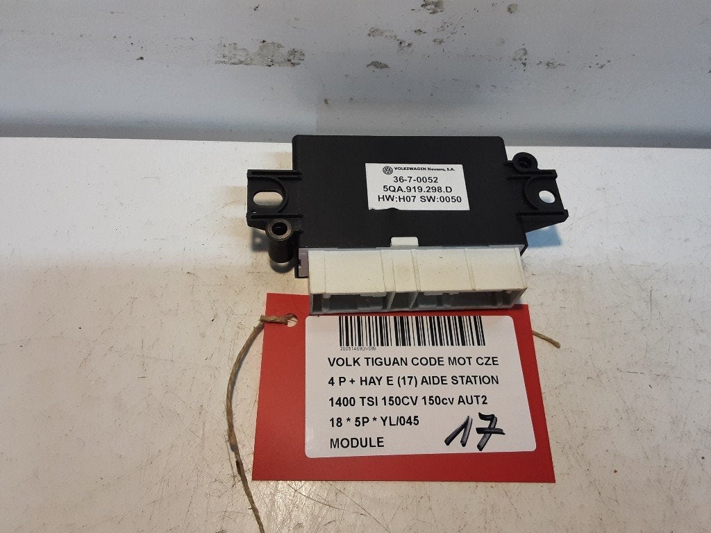 COMPUTER Volkswagen Tiguan (AD1) (5Q0919298D), Gebruikt, Volkswagen, Mevr. I. Hauben, Rue de l'Espoir 34 34
4030  GRIVEGNÉE, BE