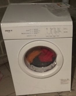Sèche linge à évacuation, Enlèvement, Comme neuf, Évacuation d'air