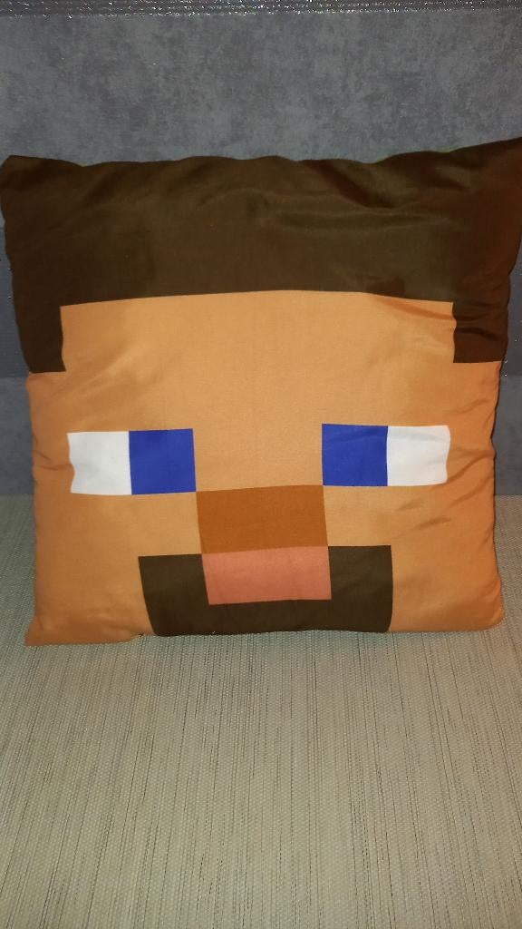 Minecraft sierkussen, Ophalen of Verzenden, Gebruikt
