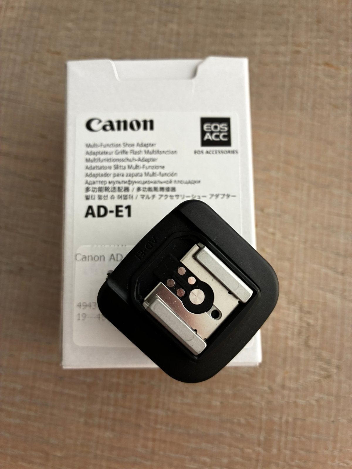 Canon AD-E1, Audio, Tv en Foto, Ophalen of Verzenden, Zo goed als nieuw, Canon