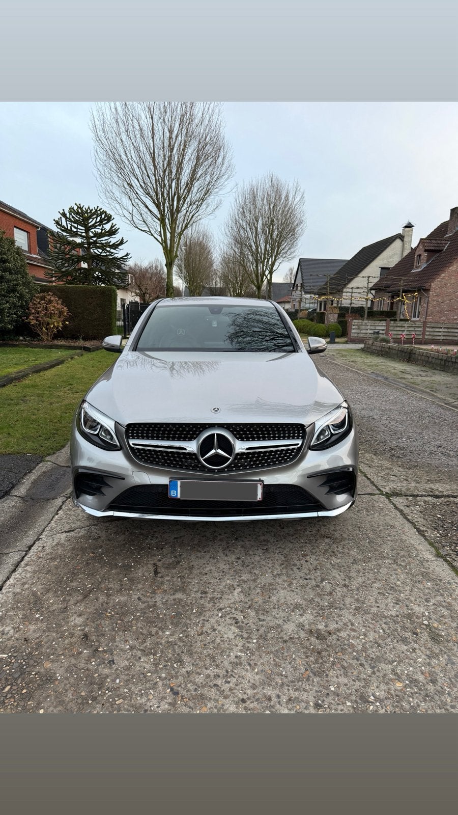 Mercedes - Benz GLC 220d coupé 4 Matic Amg, Automaat, Overige kleuren, Leder, Diesel