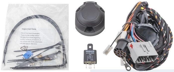 Volvo 13 polige  kabel set trekhaak Xc70 met grijze stekker