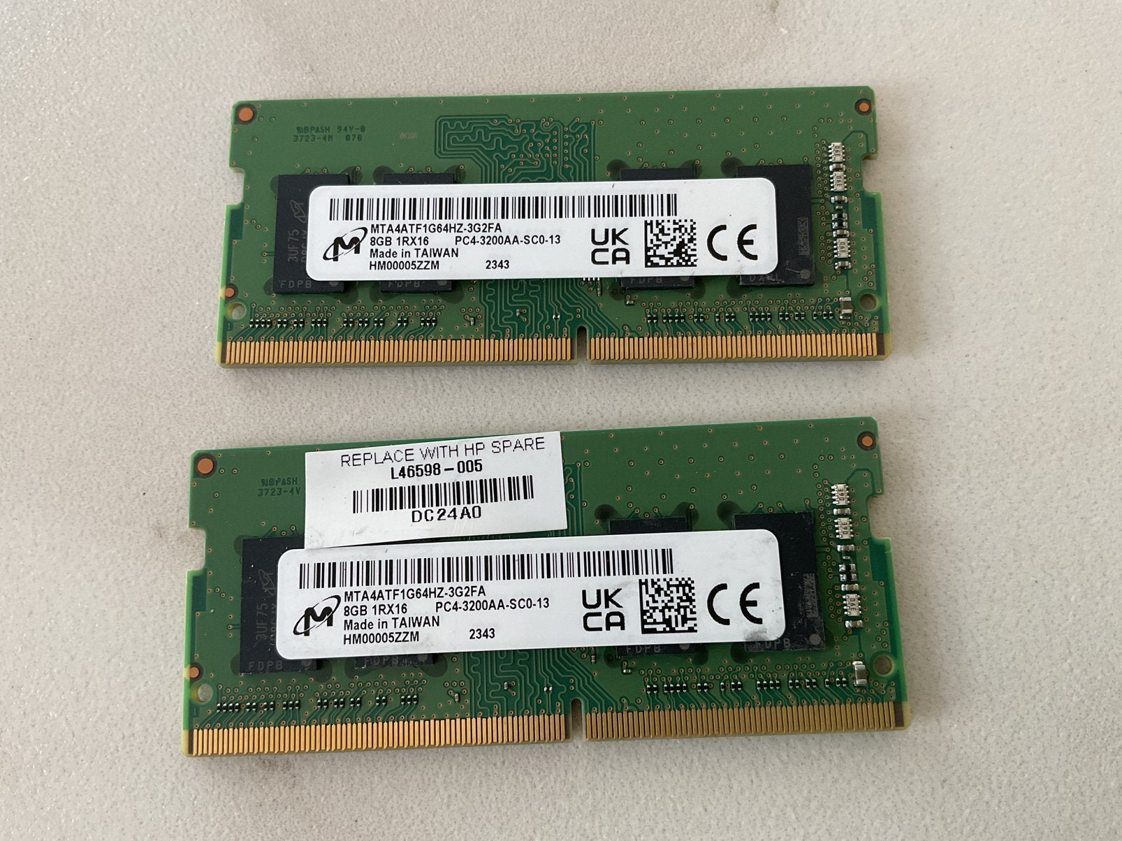 16 GB DDR4 ramgeheugen  (voor de twee stuks van 8GB), Computers en Software, RAM geheugen, Ophalen of Verzenden, Nieuw, DDR4, 16 GB