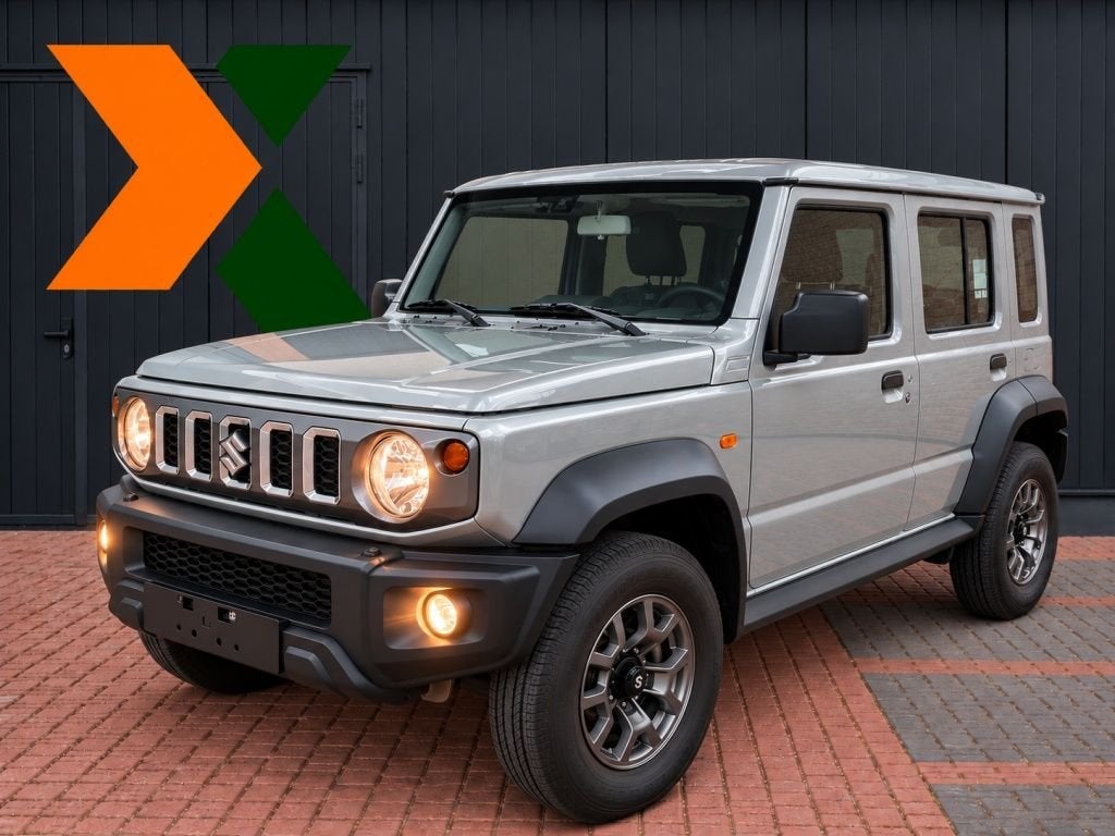Suzuki Jimny 1.5 5 deurs 4x4 automaat, Auto's, Automaat, Bedrijf, Grijs, Jimny