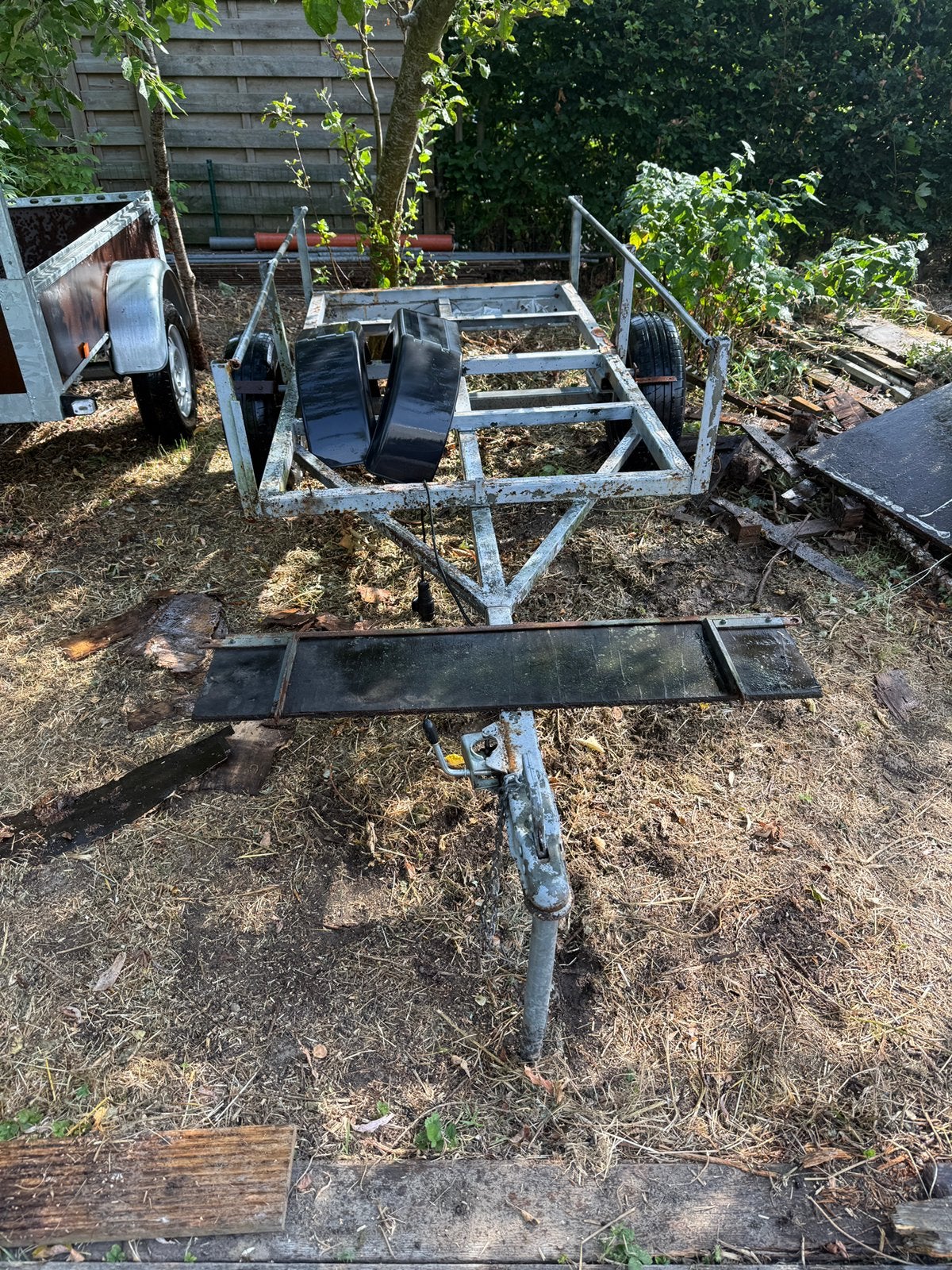 Chassis Aanhangwagen 200x110 vernieuwd, Ophalen, Gebruikt