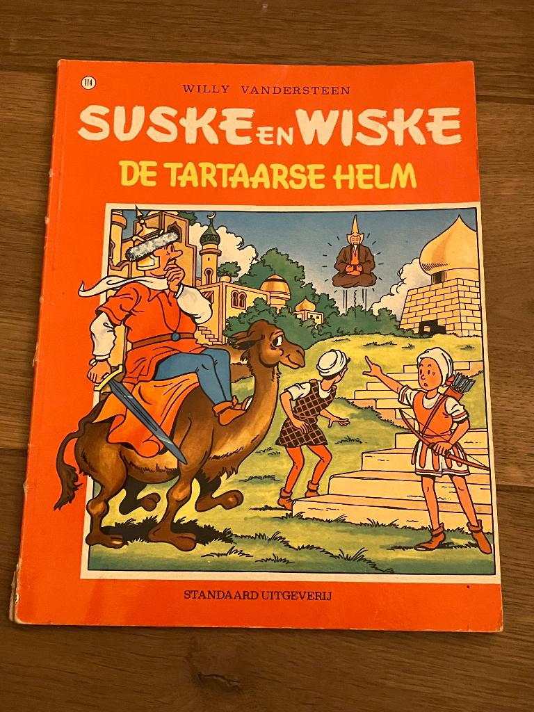 Suske en Wiske - 114 - De tartaarse helm, Boeken, Stripverhalen, Eén stripboek, Ophalen of Verzenden, Gelezen