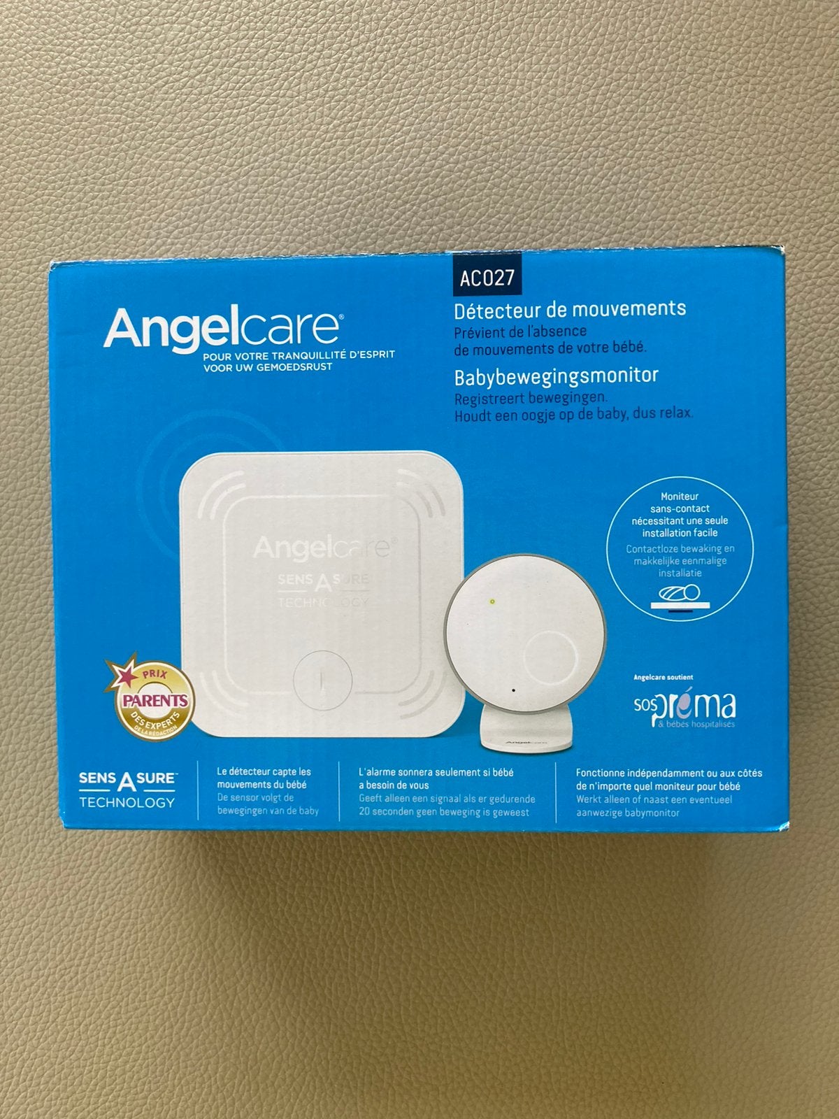 Angelcare AC027 babybewegingsmonitor, Kinderen en Baby's, Ophalen of Verzenden