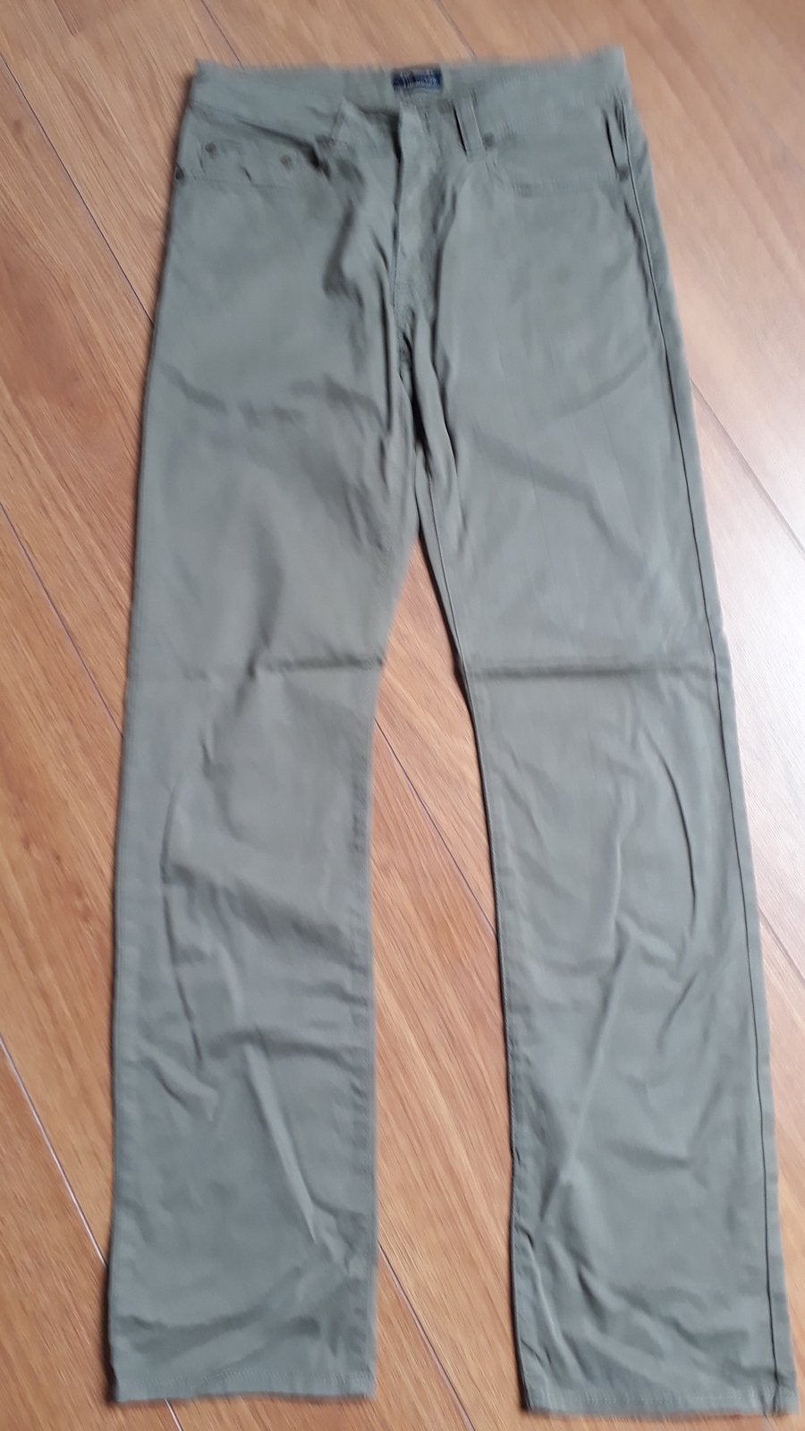 Groene chino Tim Moore 31/34, Enlèvement ou Envoi, Comme neuf, Taille 46 (S) ou plus petite, Vert