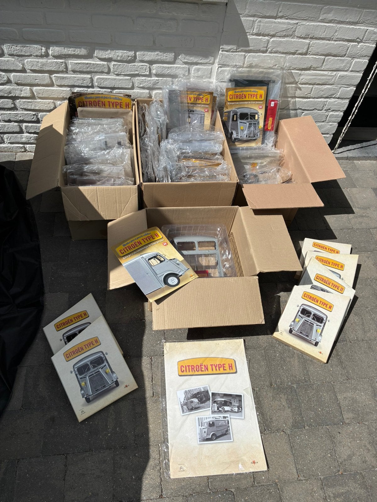 modélisme Citroën type H hy 1/8 éditions altaya, Hobby & Loisirs créatifs, Enlèvement, Neuf