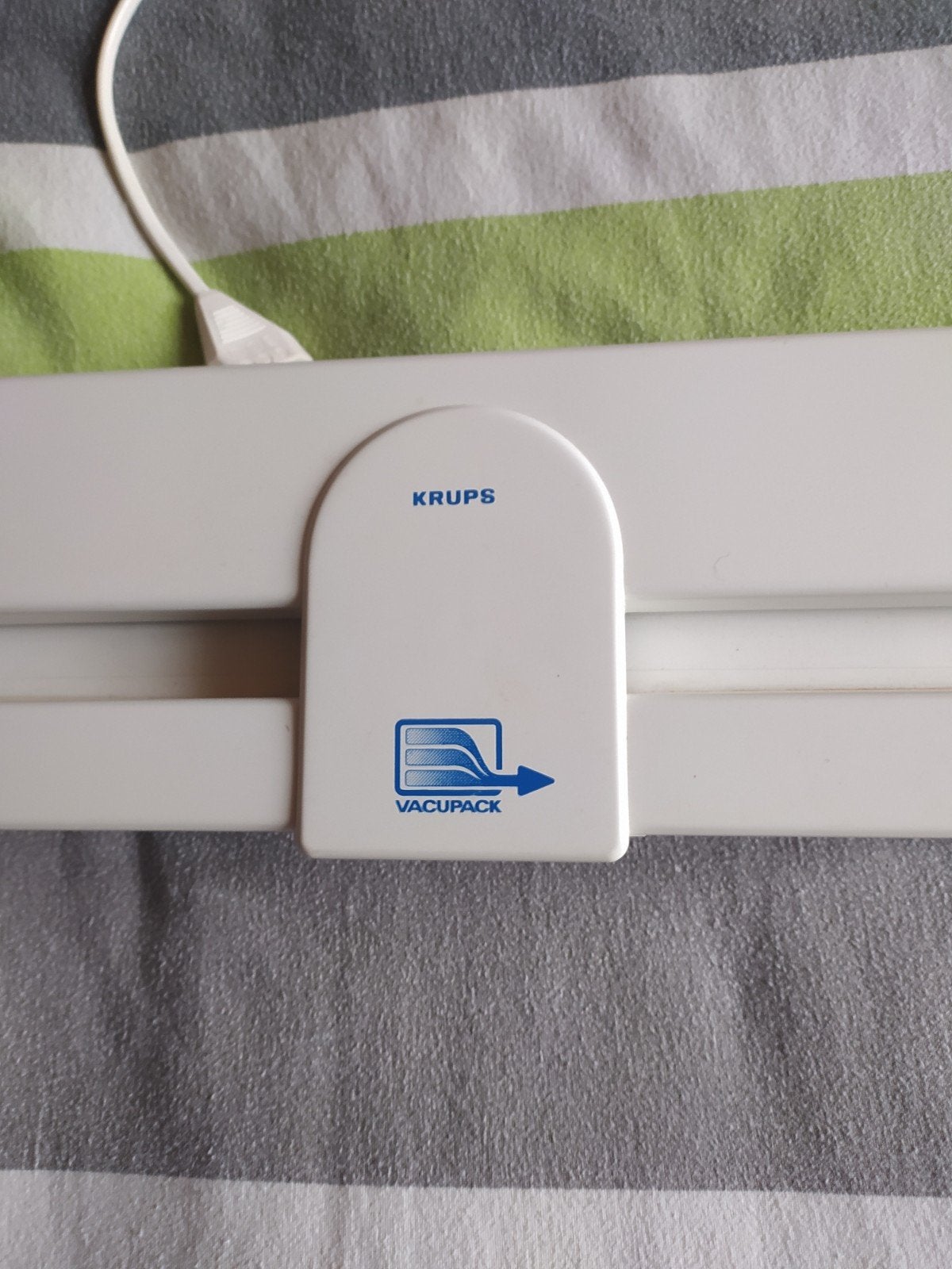vacumeermachine Krups, Ophalen