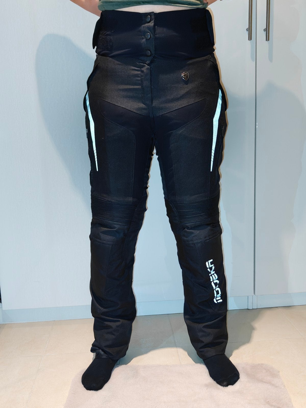 Modeka motor broek Dames maat 38, Maat 38/40 (M), Zwart, Ophalen of Verzenden, Zo goed als nieuw
