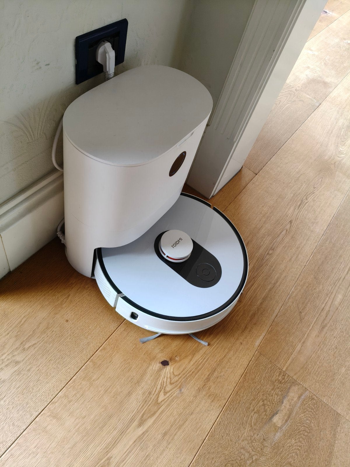 roidmi eve plus, Enlèvement ou Envoi, Sac à poussière, Utilisé, Aspirateur robot