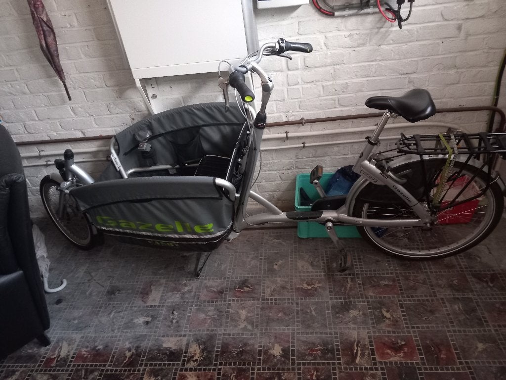 Bakfiets, Fietsen en Brommers, Fietsen | Bakfietsen, Gebruikt, Ophalen of Verzenden, 2 kinderen, Gazelle