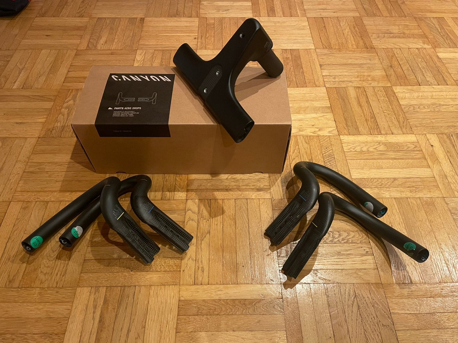 Canyon CP0048 + drops, Vélos & Vélomoteurs, Vélos Pièces, Enlèvement ou Envoi, Comme neuf