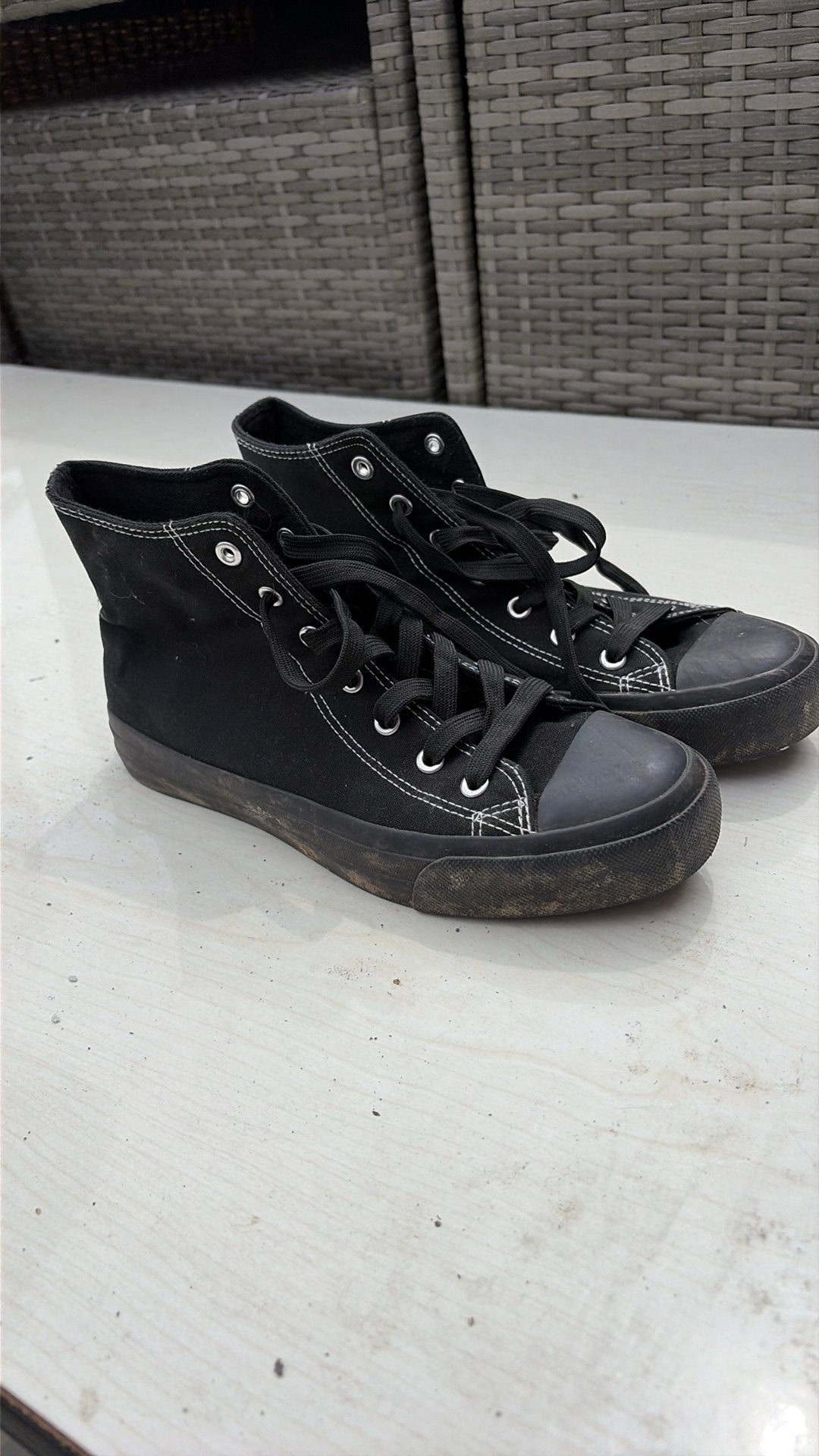Schoenen, Ophalen, Gedragen, Zwart
