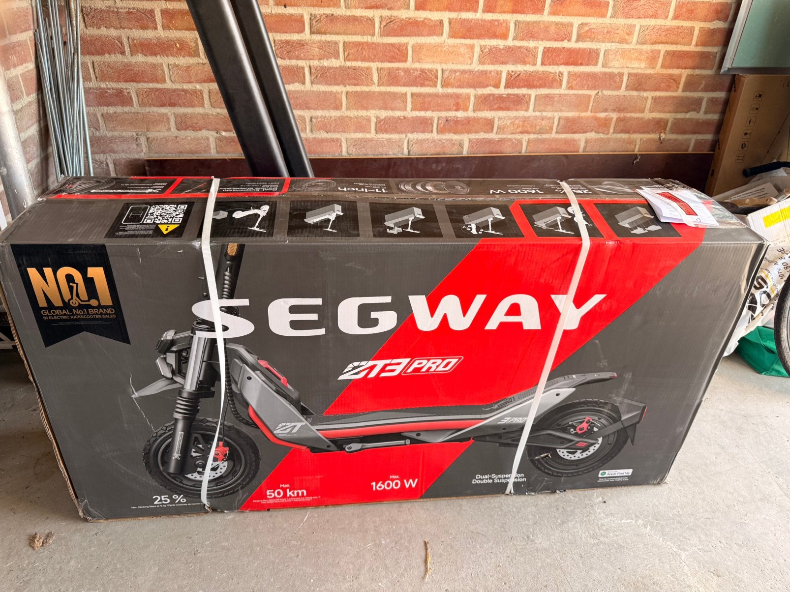 Trotinette SEGWAY Z3pro, Enlèvement, Comme neuf