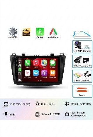 Carplay pour Mazda 3 2009 2013, Autos : Divers, Accessoires de voiture, Enlèvement, Neuf