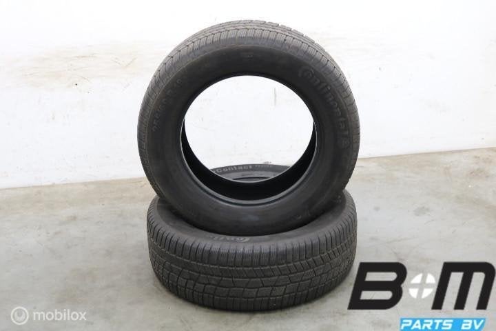 2 x 2556018 108H Conti WinterContact TS830P 5.5mm 255 60 18, 18 inch, Gebruikt, 255 mm, Winterbanden