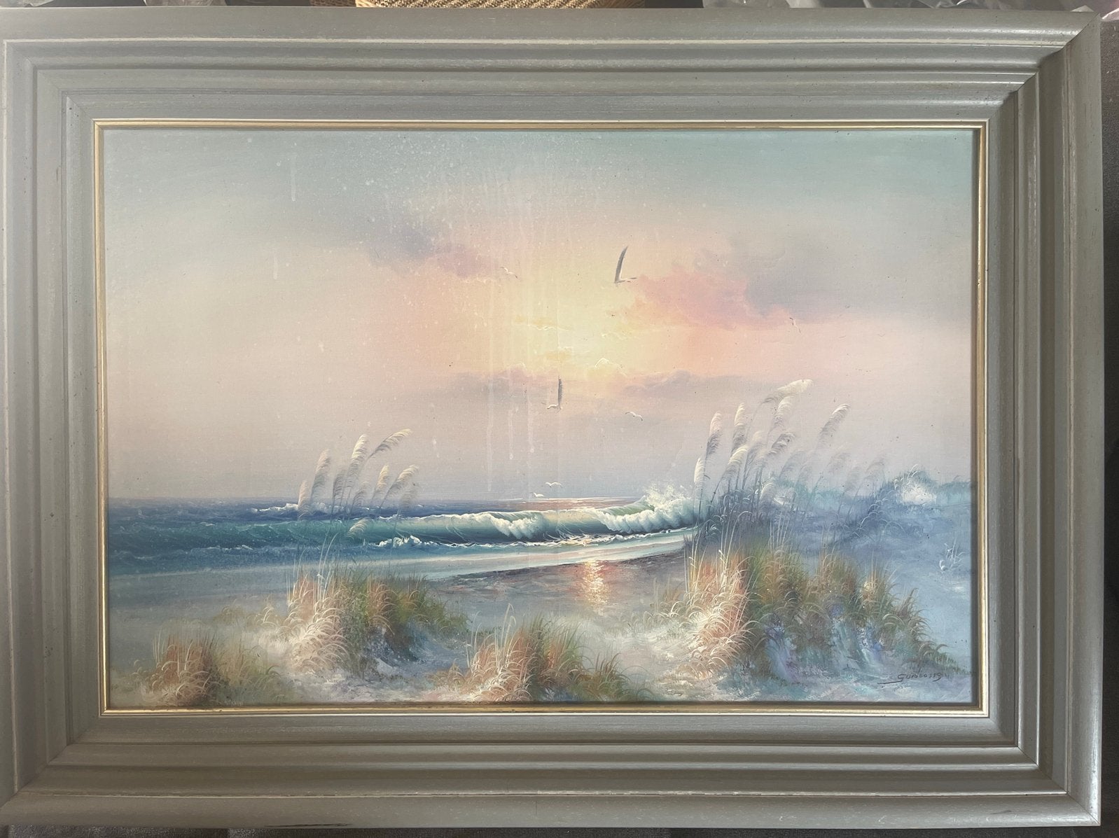 Schilderij Gaston Quisousse, Antiek en Kunst, Ophalen
