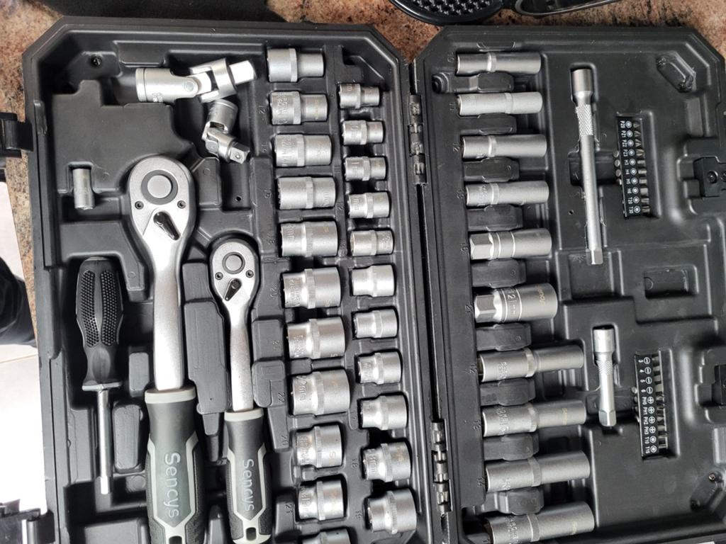 Sencys dopsleutels en bits.
Ongebruikt., Auto diversen, Autogereedschap, Ophalen, Nieuw