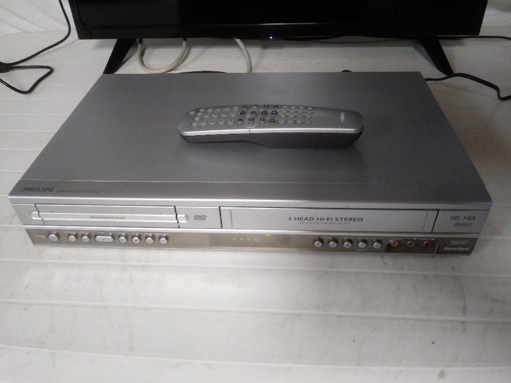 Lecteur DVD/enregistreur vidéo VHS Philips DVP3100V, Enlèvement ou Envoi, Utilisé, Lecteur ou enregistreur VHS