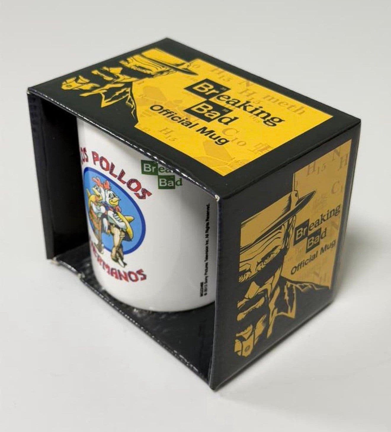 Mug officiel Breaking Bad Los Pollos Hermanos Mug, bol, Collections, Cinéma & Télévision, Enlèvement ou Envoi, Neuf