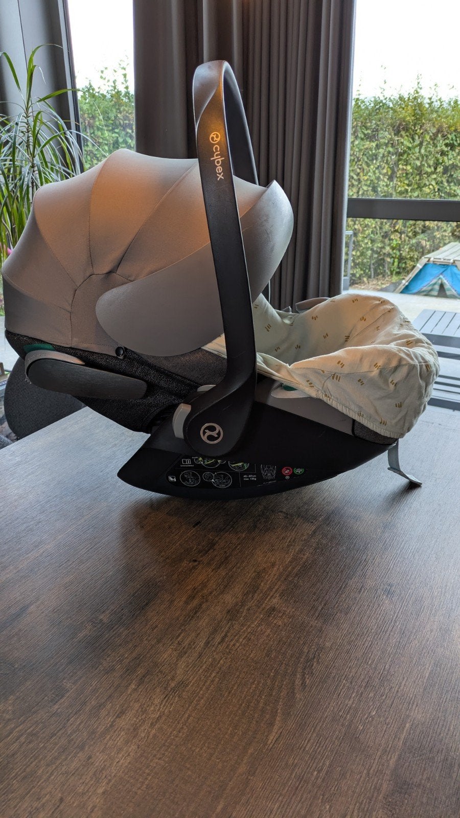 Cybex autostoel cloud z2+ met hoes, nog in hele goede staat!, Kinderen en Baby's, 0 t/m 13 kg, Slaapstand, Ophalen, Overige merken