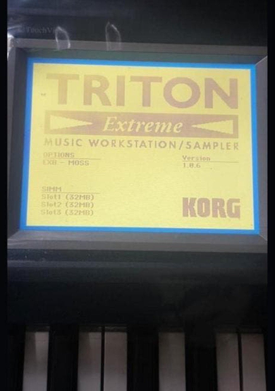 korg triton extreme moss bord, Enlèvement ou Envoi, Korg
