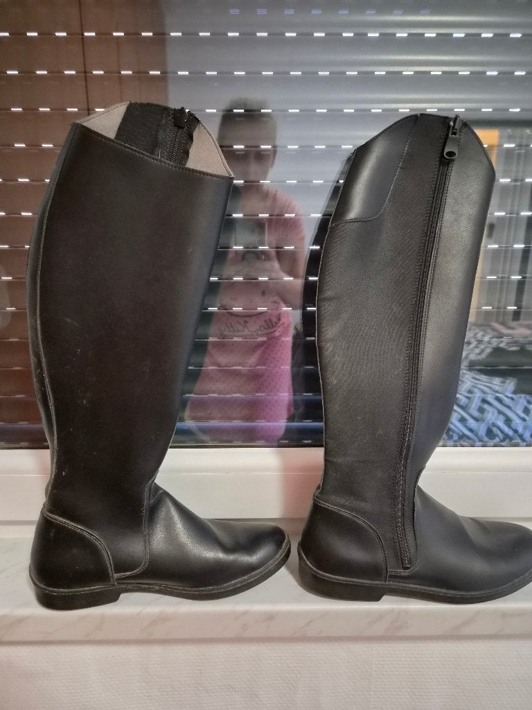 Bottes d équitation, L, Enlèvement ou Envoi, Fouganza, Noir