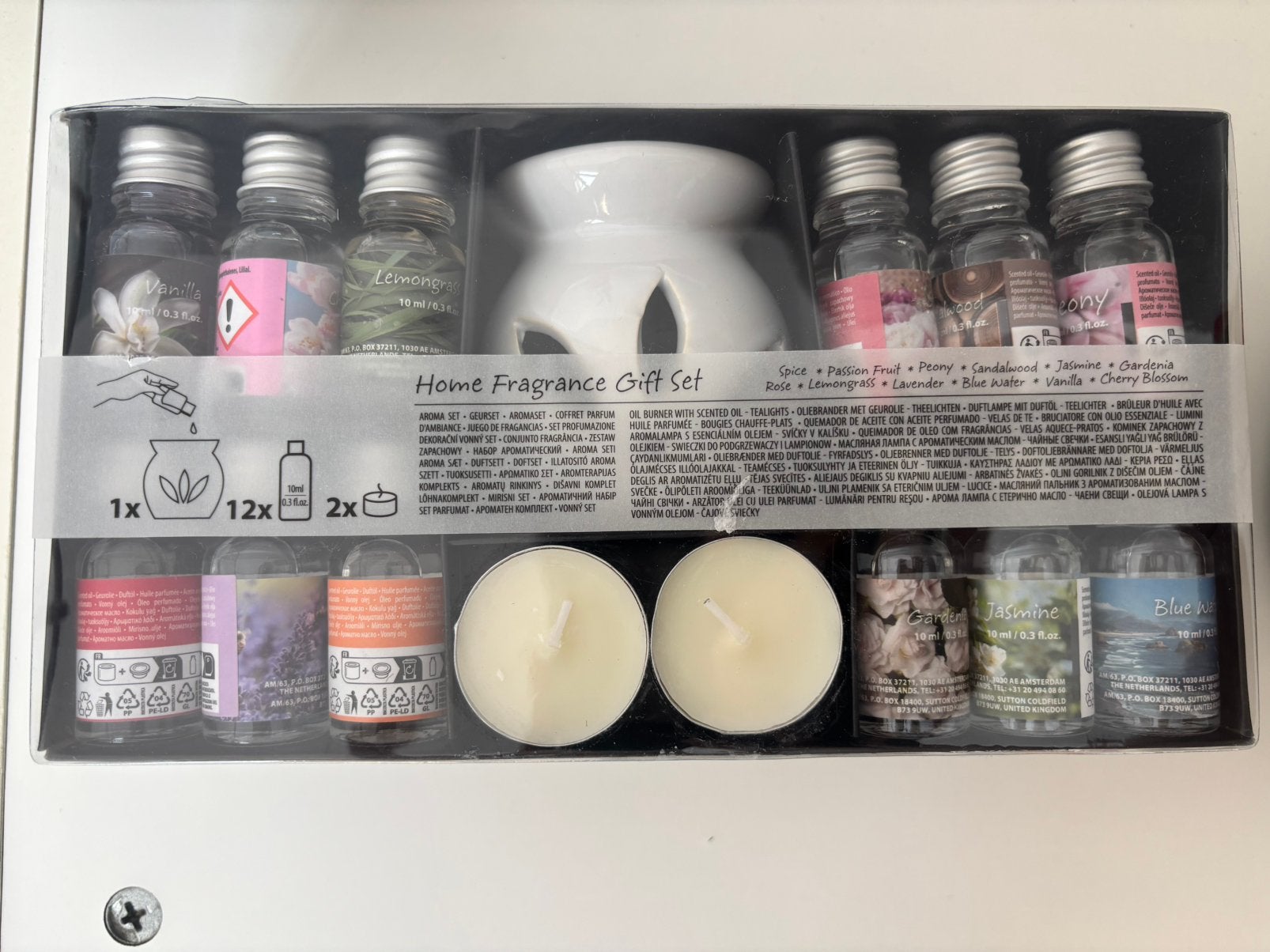 Set de bougies parfumées/ coffret bougie/ parfums bougies, Overige materialen, Wit, Nieuw, Ophalen of Verzenden