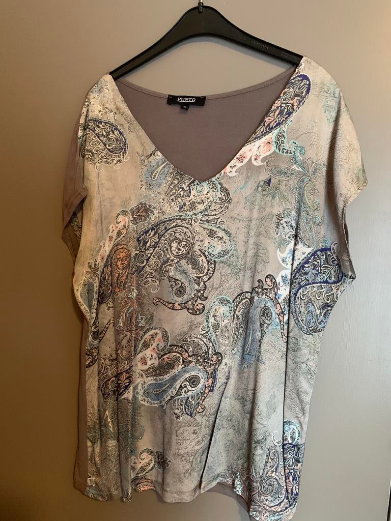 Blouse voor dames maat M, Kleding | Dames, Blouses en Tunieken, Gedragen, Maat 38/40 (M), Bruin, Ophalen of Verzenden