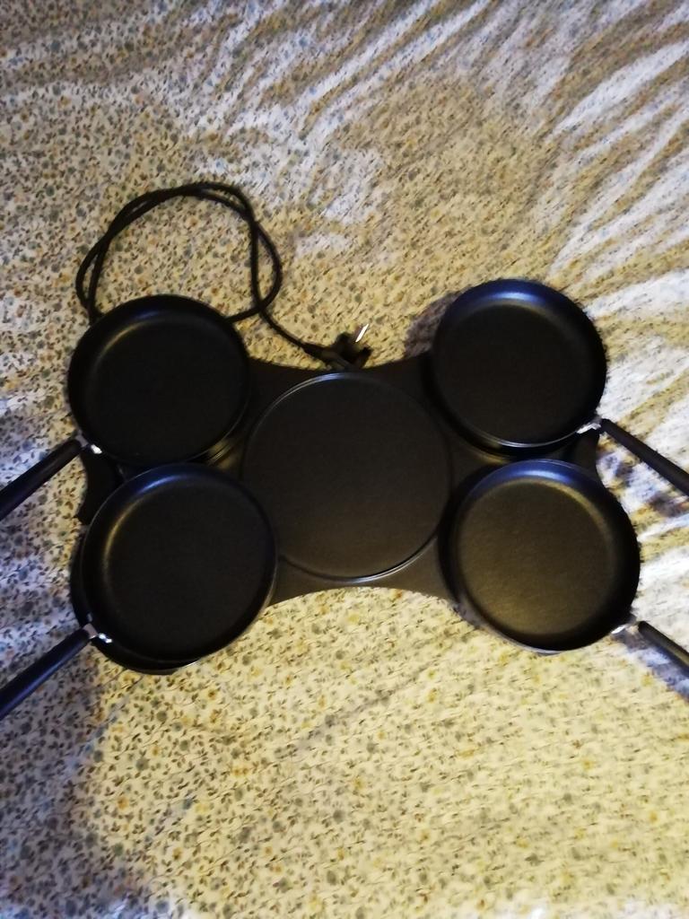 Pannenkoeken plaat, Ophalen