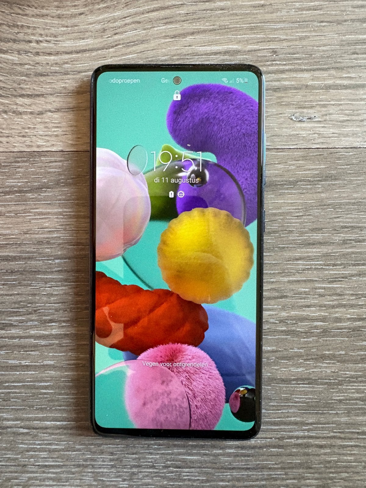 Samsung Galaxy A51, Telecommunicatie, Mobiele telefoons | Samsung, Overige modellen, Zwart, Touchscreen, Ophalen of Verzenden