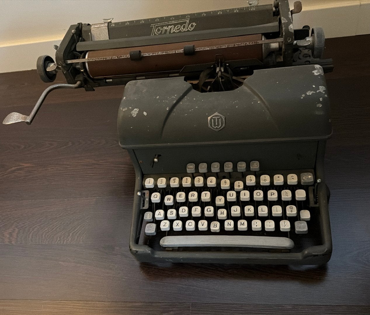 Tornedo typmachine qwerty, Divers, Machines à écrire, Enlèvement, Utilisé