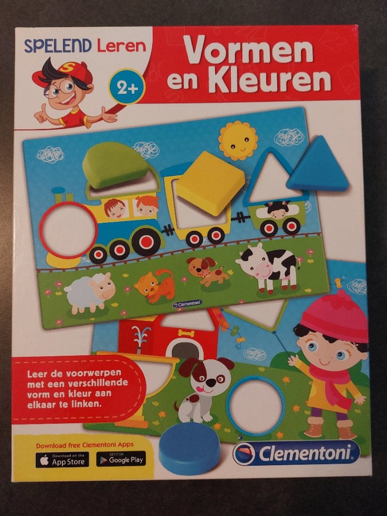 Vormen en kleuren, Ophalen, Zo goed als nieuw