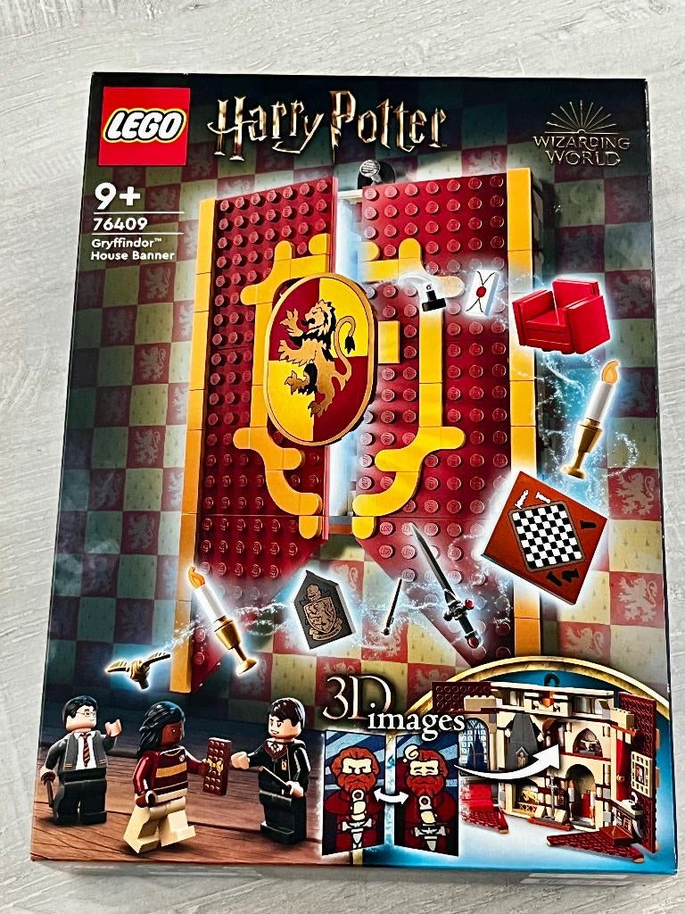 Lego Harry Potter Gryffindor  House Banner 76409 (ONGEOPEND), Ophalen of Verzenden, Nieuw, Overige typen