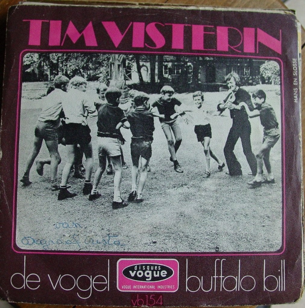 45T 7INCH VINYL SINGLE TIM VISTERIN, Cd's en Dvd's, Vinyl | Nederlandstalig, Ophalen of Verzenden