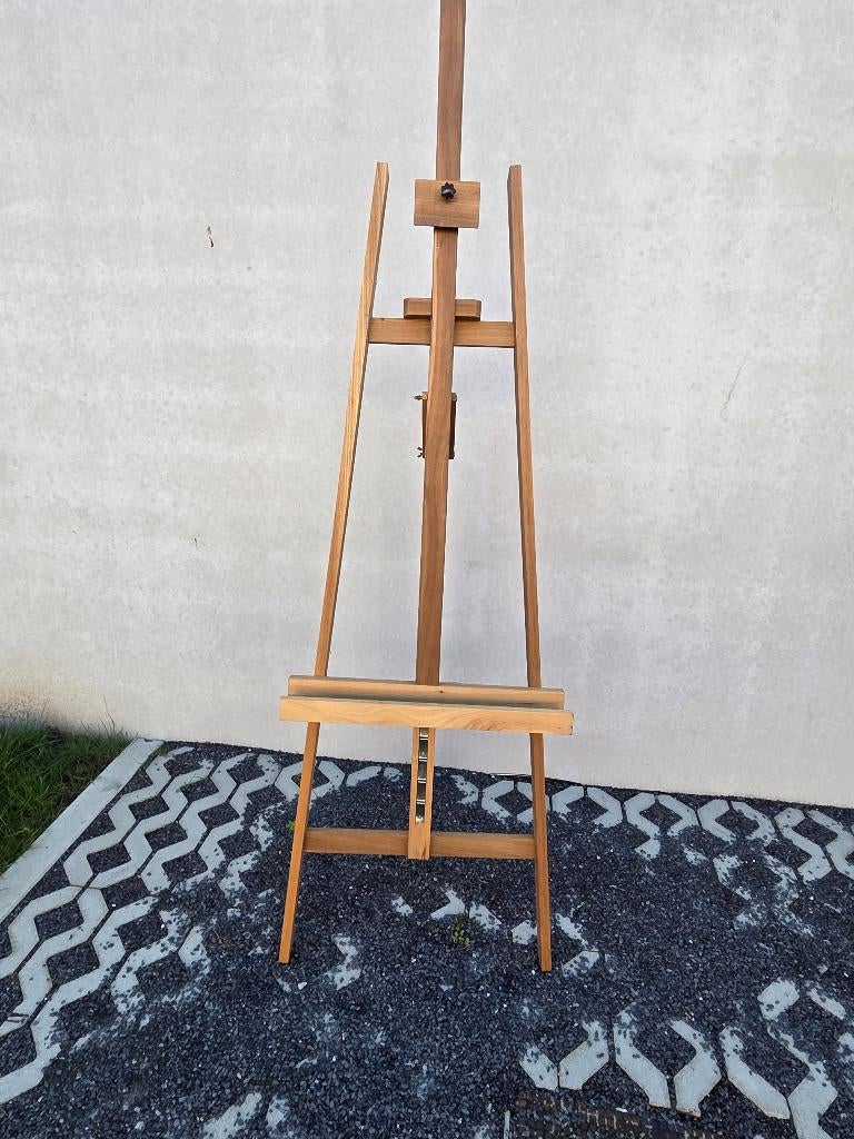 Chevalet en bois de hêtre, 190 cm, Enlèvement, Comme neuf, Chevalet
