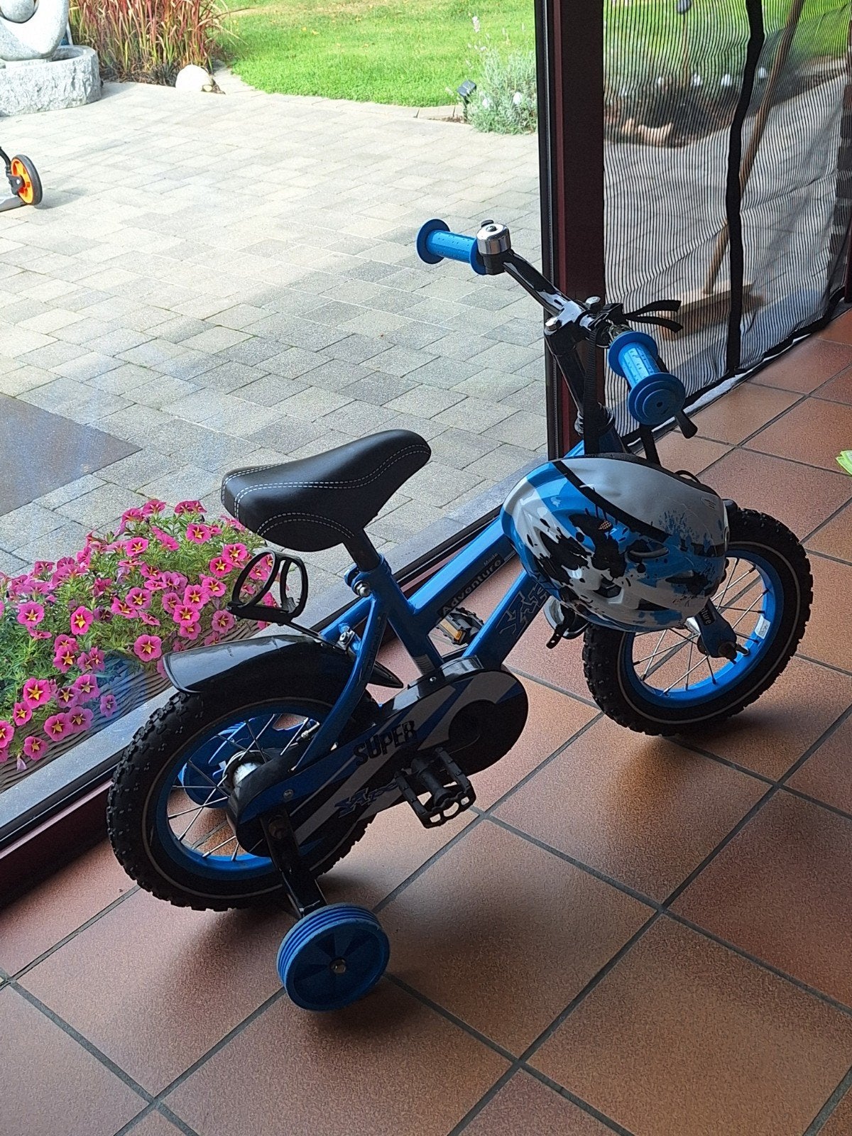 Kinderfiets.i, Ophalen, Zijwieltjes