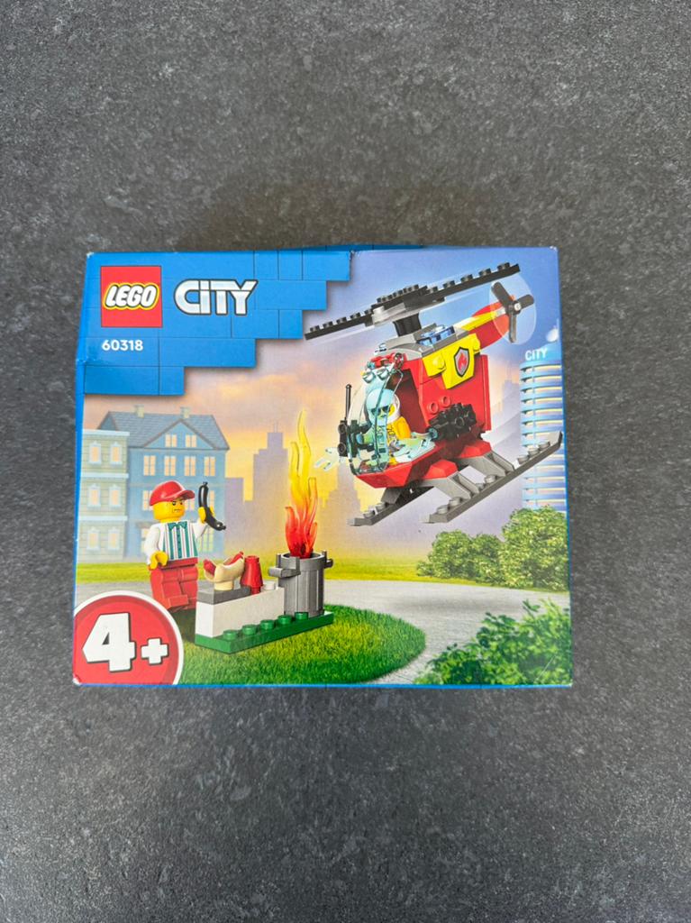 Lego City Brandweerhelikopter 60318, Compleet, City, Lego, Ophalen of Verzenden