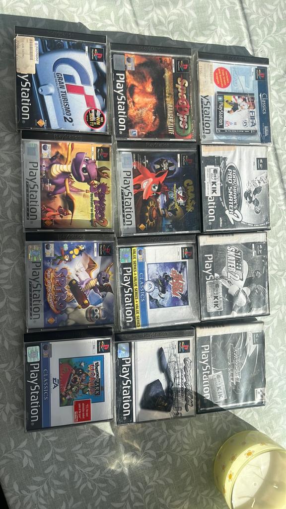 PlayStation 1 games lot, Ophalen of Verzenden, Zo goed als nieuw