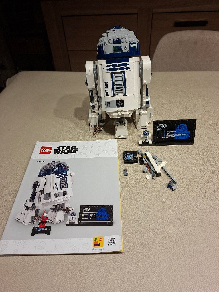 Lego Star Wars R2D2 75379, Lego, Comme neuf, Star Wars, Pièces supplémentaires incluses