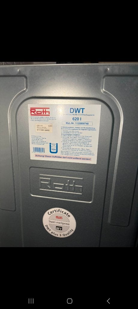 Stookolievaten, Doe-het-zelf en Bouw, Ophalen of Verzenden, Zo goed als nieuw, Aluminium