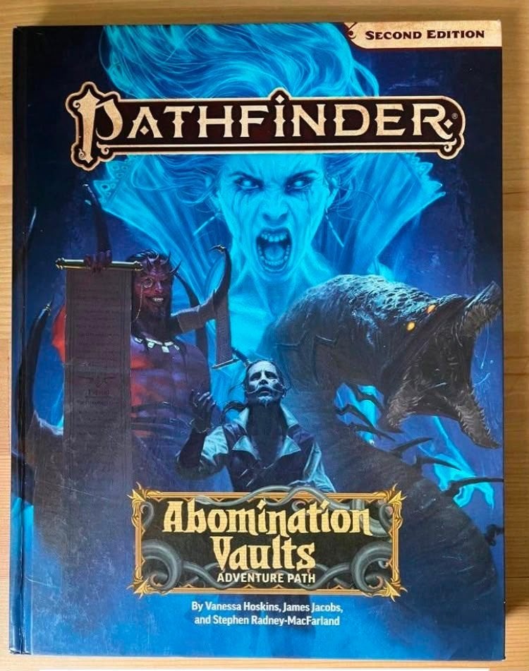 Pathfinder 2e – Abomination Vaults – Hardcover, Hobby en Vrije tijd, Gezelschapsspellen | Overige, Vijf spelers of meer, Ophalen of Verzenden