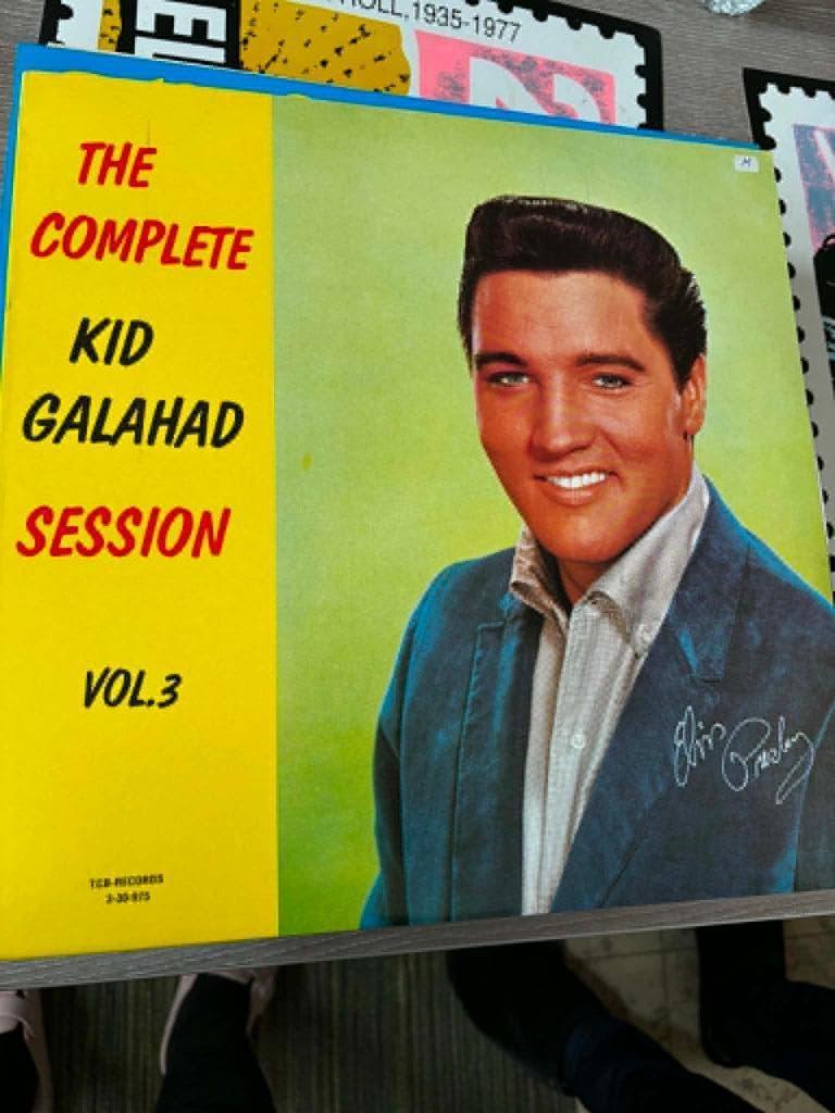 Elvis bootleg lp, The complete kid Galahad session, vol. 3, CD & DVD, Vinyles | Rock, 12 pouces, Enlèvement ou Envoi, Utilisé