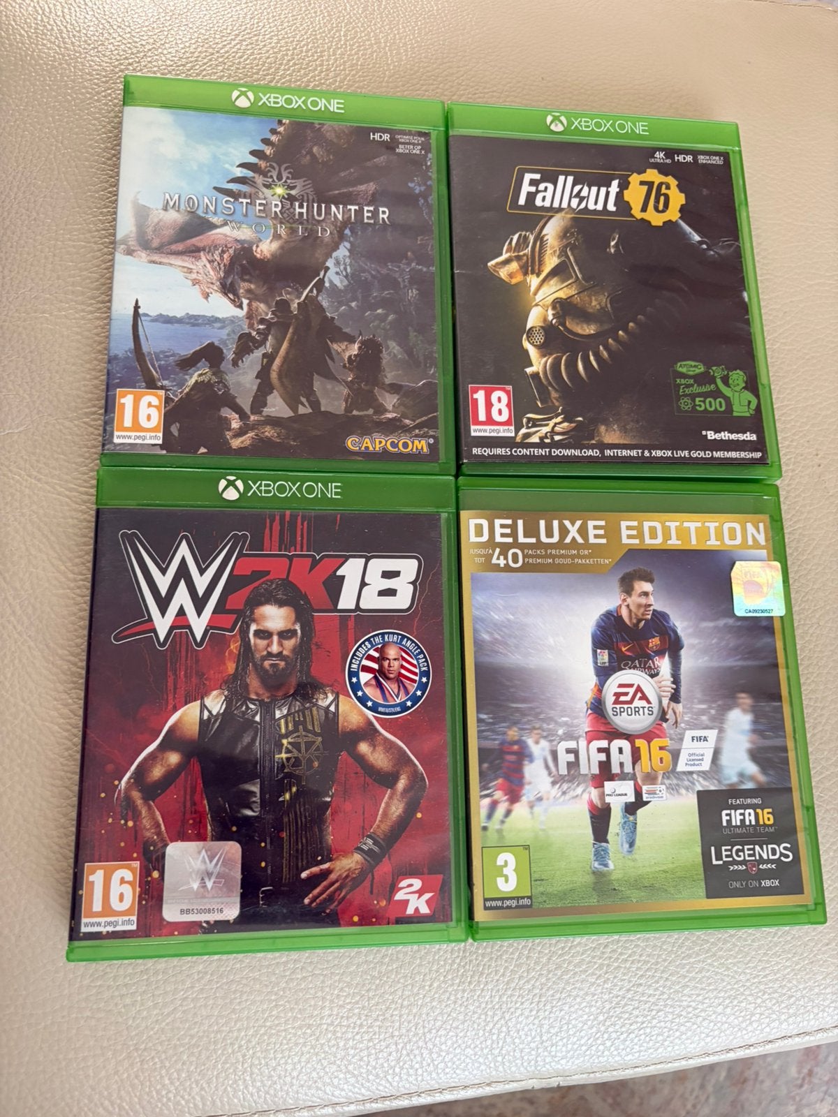 Xbox one games, Enlèvement ou Envoi, Comme neuf