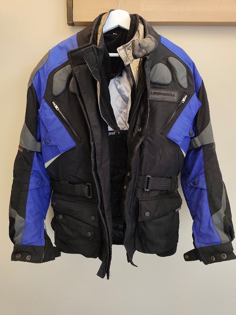 Motorvest met broek, Enlèvement, Porté, Lookwell